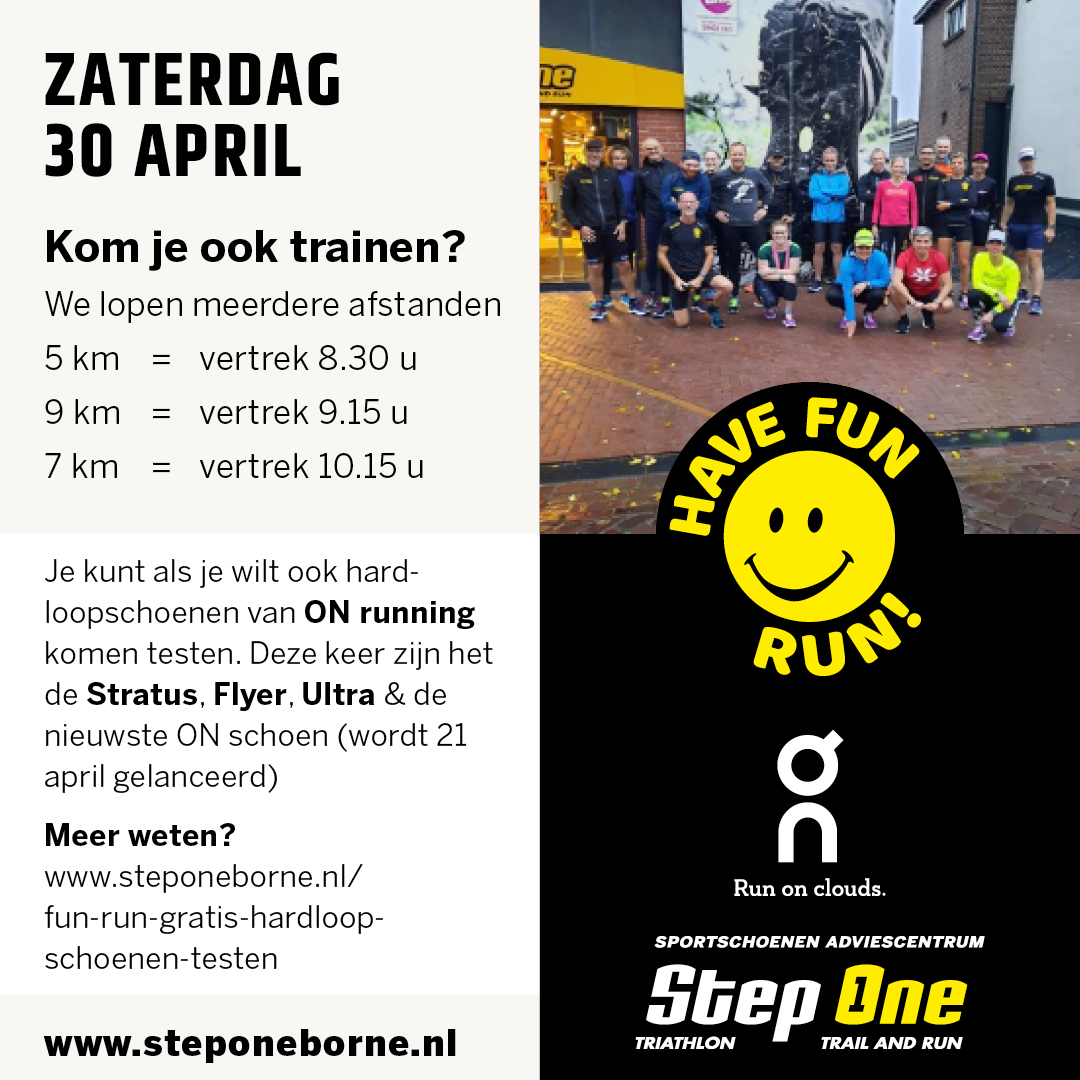 stepone 3 funrun 30 april mee trainen stepone 3 funrun 30 april mee trainen
